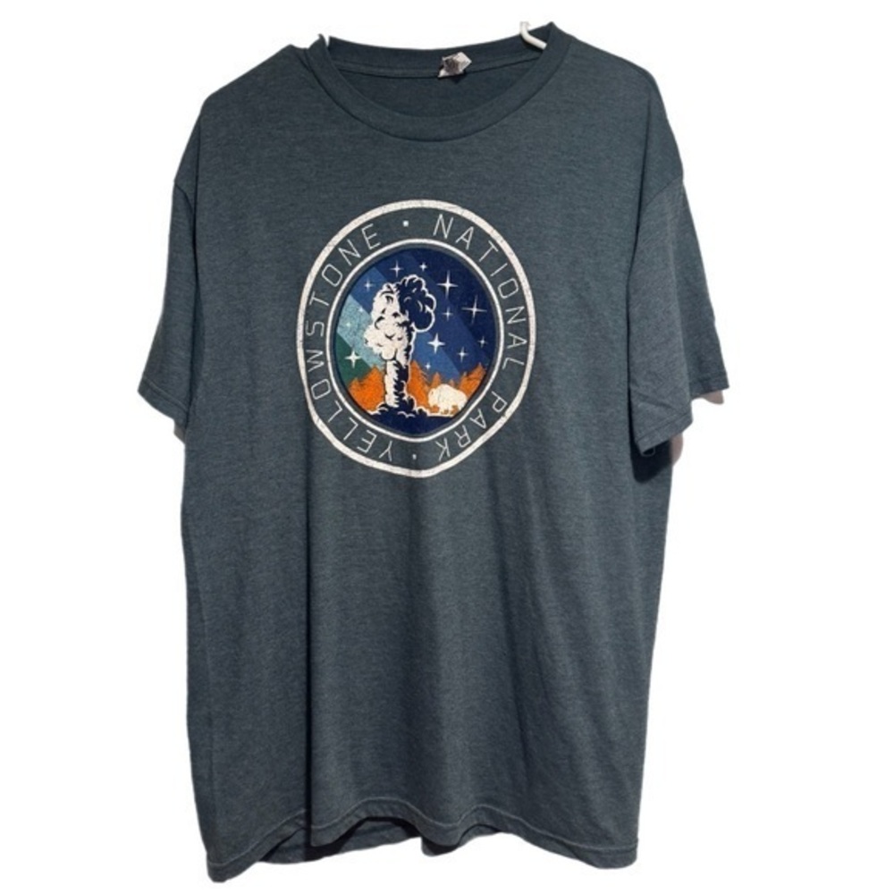 Green Yellowsrone National Park Graphic Tee